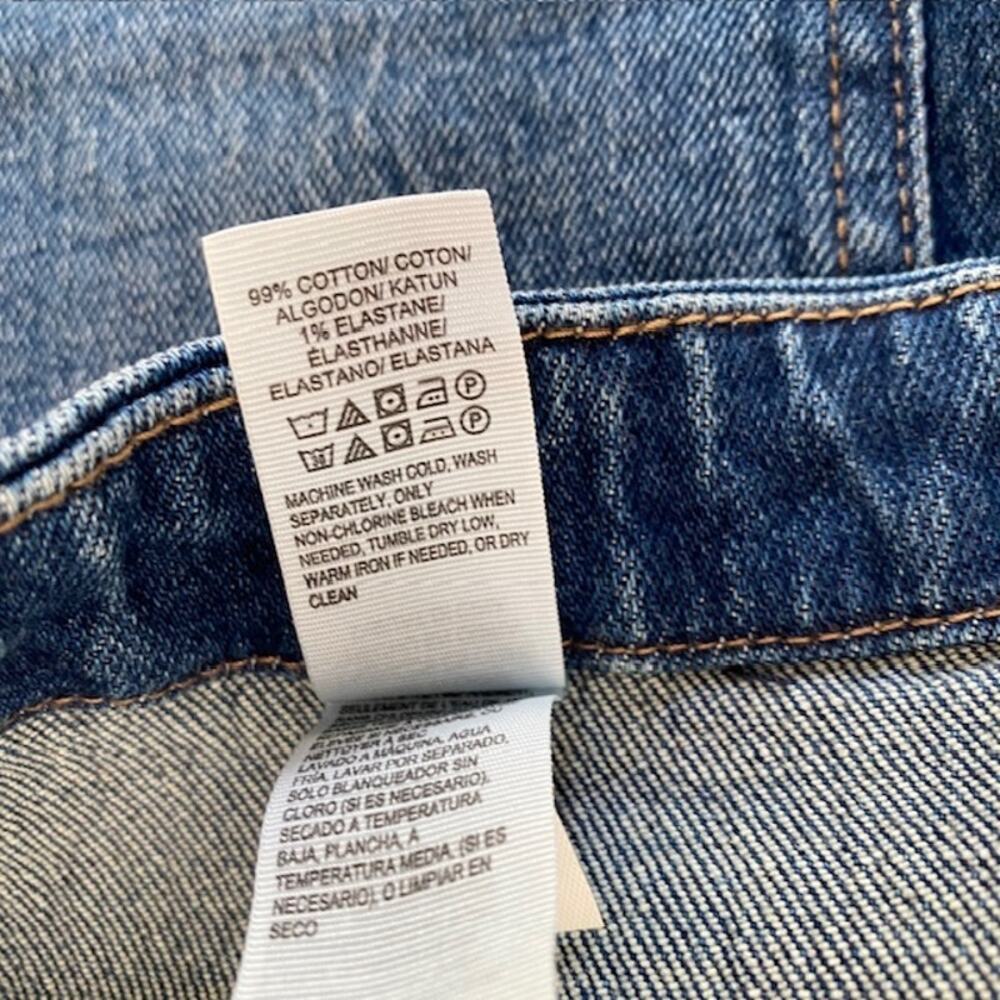 Lucky Brand Button Front Denim Skirt - Jean Skirt - 10 / 30 - Picture 5 of 5